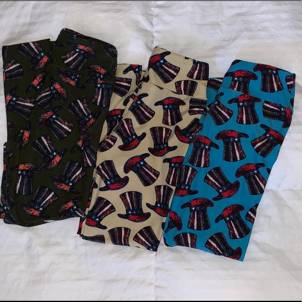 Lularoe Children’s Americana Leggings S/M